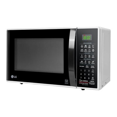 Forno de Micro Ondas MS3091BC Função Eco On 30 Litros LG Branco / 220V
