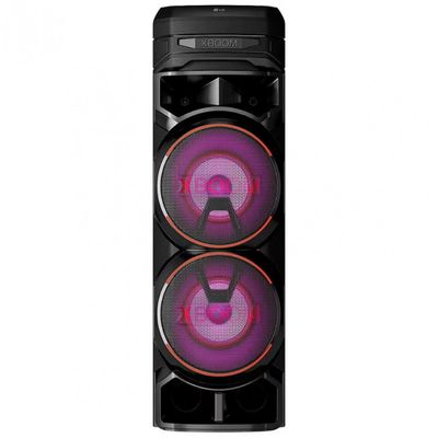 Torre de Som Acústica LG XBOOM RNC9 com Bluetooth e Alto-falantes Duplos Preto