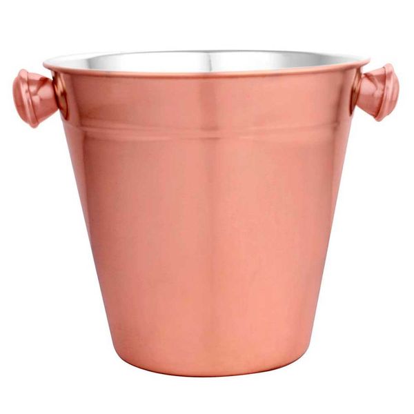 Balde para Gelo Dynasty Open Bar em Aço Inox Cobre - 1,25 L Cobre