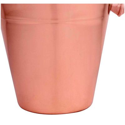 Balde para Gelo Dynasty Open Bar em Aço Inox Cobre - 1,25 L Cobre