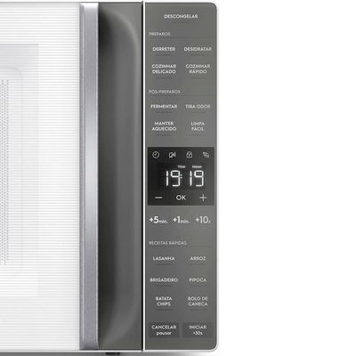 Forno de Micro-ondas Electrolux Efficient ME36B com Funções Fermentar e Manter Aquecido 36 L Branco / 110V