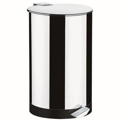 Lixeira Brinox com Pedal Decorline em Aço Inox 40 Litros Alumínio
