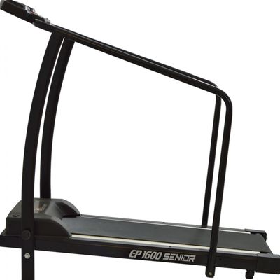 Esteira Ergométrica Eletrônica Polimet EP-1600 Sênior Preto / Bivolt