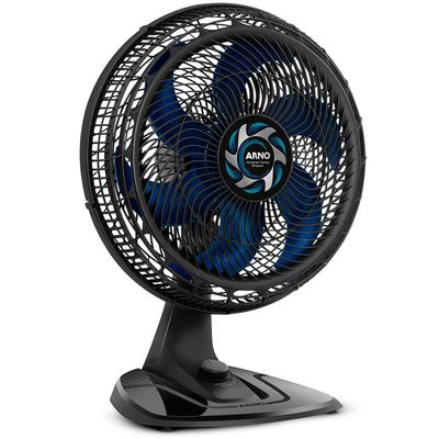 Ventilador de Mesa Arno Xtreme Force VB40 40cm com 3 Velocidades e 6 Pás Preto / 110V
