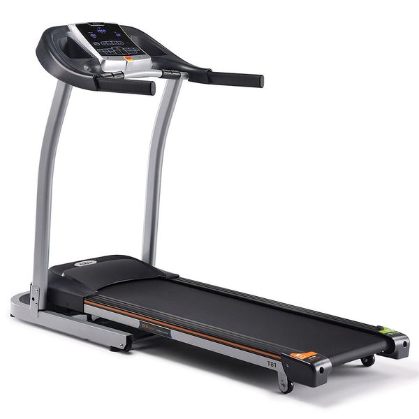 Esteira Ergométrica Dobrável Tempo Fitness T81 Motor 2,25 HP com 4 Programas Preto com Cinza / 110V Esteira Ergométrica Dobrável Tempo Fitness T81 Motor 2,25 HP com 4 Programas Preto com Cinza / 110V