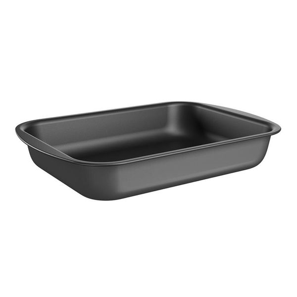 Assadeira Retangular Funda Brinox Antiaderente - 39,5 cm Grafite