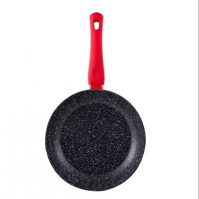 Frigideira Bergner Toledo em Alumínio Forjado com Revestimento em Marble e Fundo de Indução 20 cm Preto