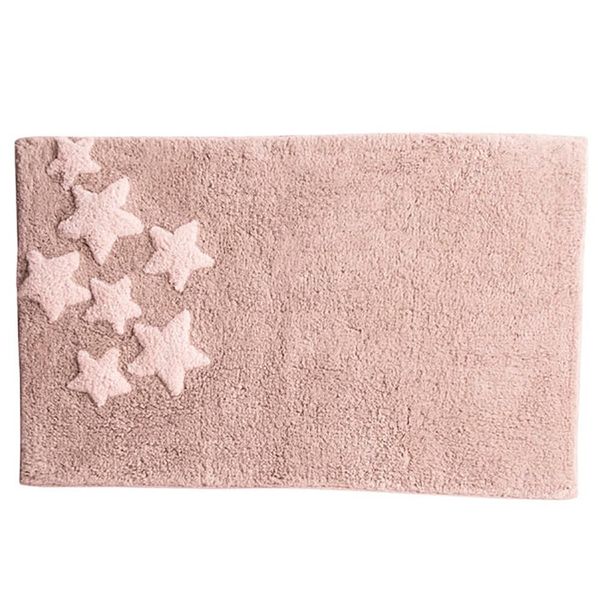 Tapete Infantil Vizapi 50x80 cm Star Castor e Pink