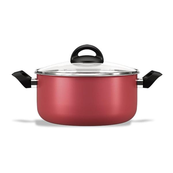 Caçarola com Tampa Chilli 24CM Brinox Vermelho