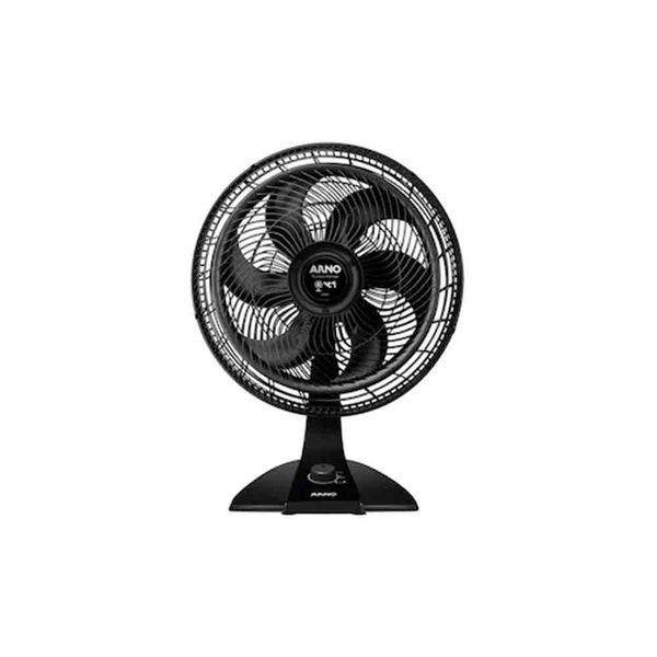 Ventilador de Mesa/Parede Arno Turbo Force VF42 40cm com 3 Velocidades e 6 Pás Preto / 110V