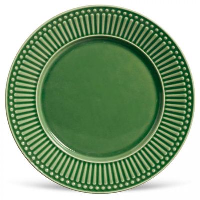 Aparelho de Jantar 18 Peças Porto Brasil Roma em Cerâmica Feldspática Verde