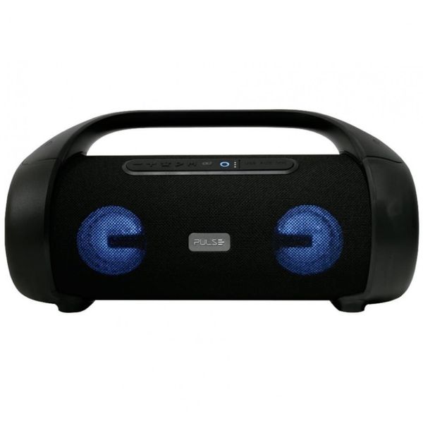 Caixa de Som Portátil Pulse Xplosion SP602 com Bluetooth, Auxiliar, USB e TWS 500W Preto / Bivolt
