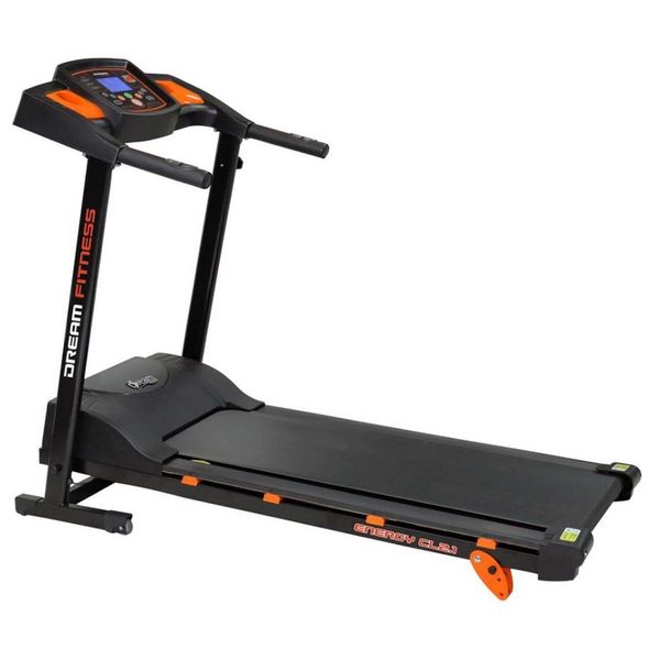 Esteira Ergométrica Dream Fitness 2.1 Eletrônica Preto / Bivolt Esteira Ergométrica Dream Fitness 2.1 Eletrônica Preto / Bivolt
