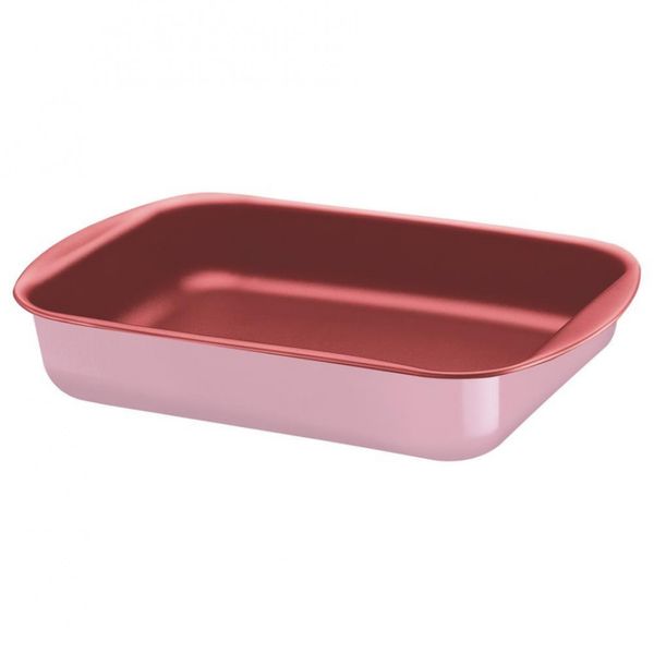 Assadeira Funda Tramontina My Lovely Kitchen 34 cm Rosa