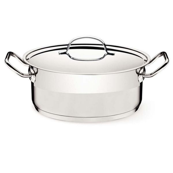Caçarola Rasa Tramontina Professional Gourmet Inox 28CM Inox