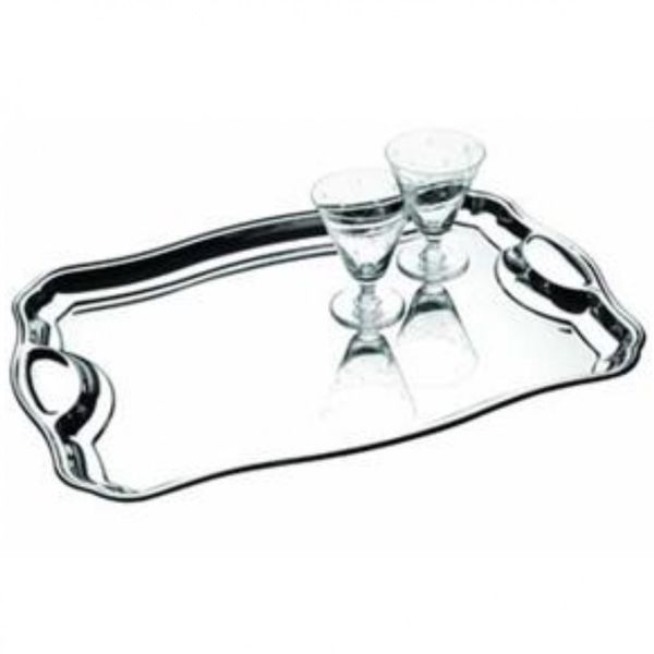 Bandeja Retangular Classic Inox 42x29cm Tramontina Inox Bandeja Retangular Classic Inox 42x29cm Tramontina Inox
