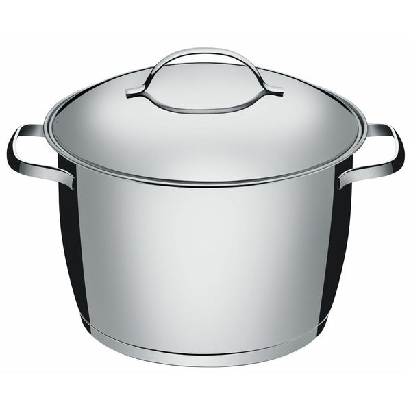 Caldeirão Allegra Tramontina 22cm em Aço Inox - 62655220 Alumínio Caldeirão Allegra Tramontina 22cm em Aço Inox - 62655220 Alumínio