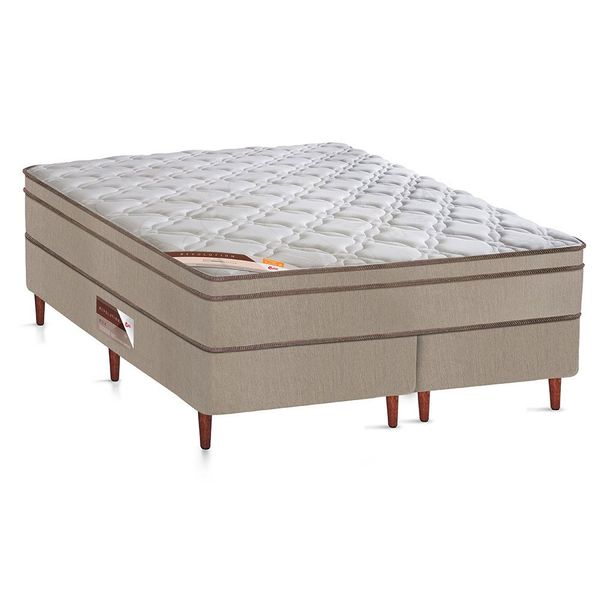 Cama Box Queen Size Castor Revolution com Molas Ensacadas 66x158x198cm n/a