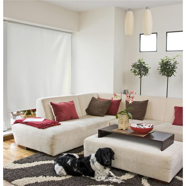 Persiana Evolux Rolo Blackout 220x160 cm (AxL) Creme