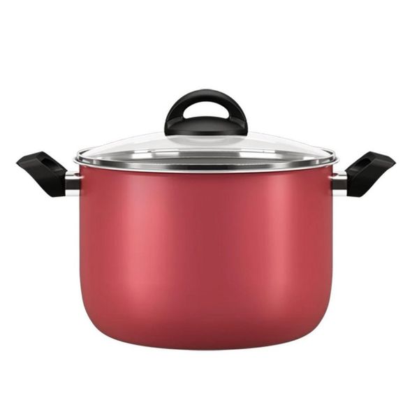 Caldeirão com Tampa Brinox Chilli - 20 cm Cereja Caldeirão com Tampa Brinox Chilli - 20 cm Cereja