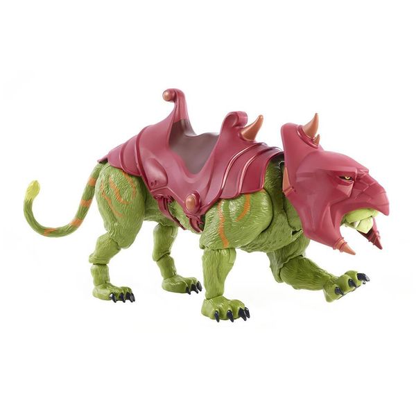 Boneco Masters Of The Universe: Revelation Mattel - Battle Cat Verde/Vermelho