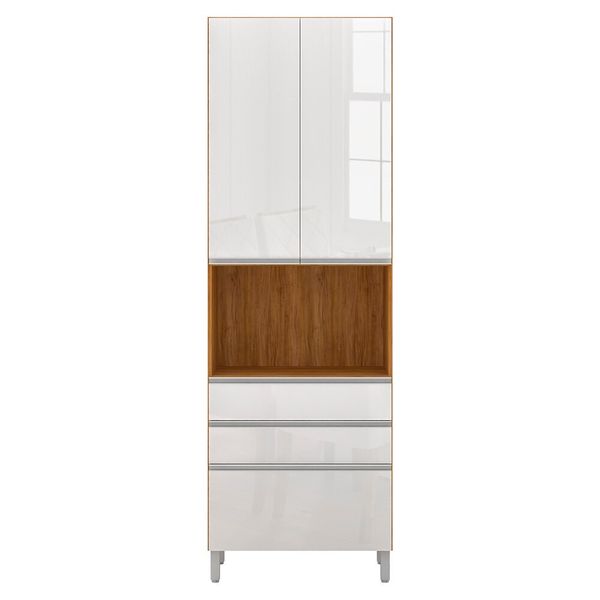 Paneleiro Amazonita com 3 Gavetas e 2 Portas Bartira Damasco Paneleiro Amazonita com 3 Gavetas e 2 Portas Bartira Damasco