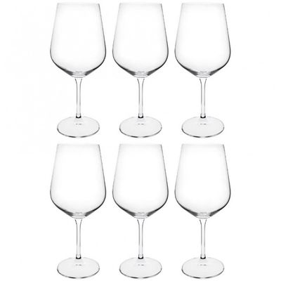 Conjunto de Taças para Água Bohemia Strix 580ml 6 Peças Transparente