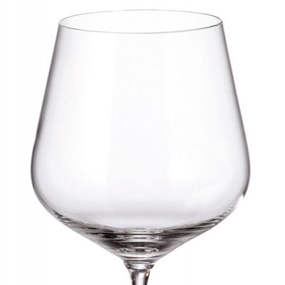 Conjunto de Taças para Vinho Burgundy Bohemia Strix 600ml - 6 Peças Transparente