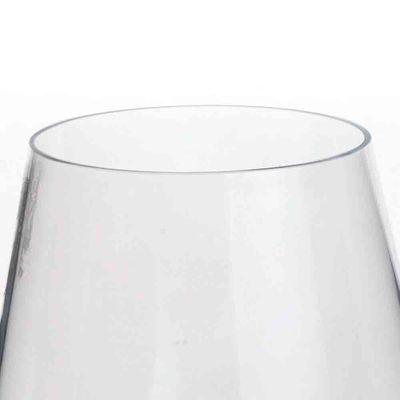 Conjunto de Taças para Vinho Branco Bohemia Ardea 450 ml em Cristal 6 Peças Transparente