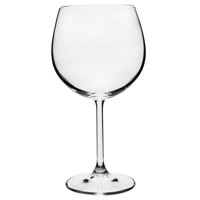 Conjunto de Taças para Vinho Borgonha Bohemia em Cristal 570 ml - 6 Peças Transparente