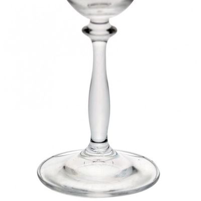 Conjunto de Taças para Água Bohemia Angela 350 ml em Cristal Ecológico 6 Peças Transparente