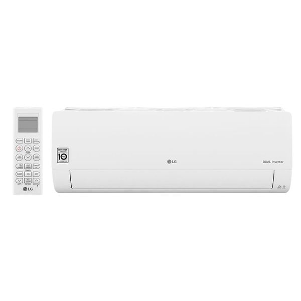 Ar-Condicionado Split LG Dual Inverter S4W24KE3W1 Quente e Frio 24.000 BTUs Branco / 220V Ar-Condicionado Split LG Dual Inverter S4W24KE3W1 Quente e Frio 24.000 BTUs Branco / 220V