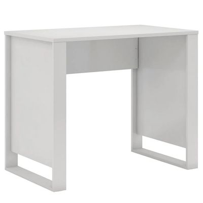 Mesa de Escritório Demóbile Lume em MDP Branco