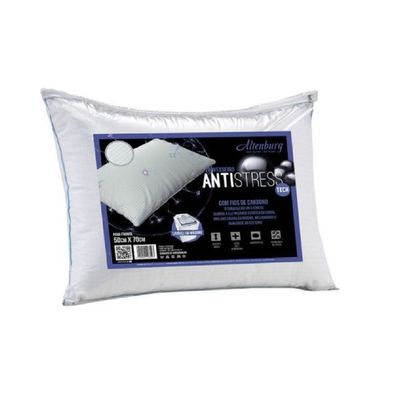 Travesseiro Antistress 50cm x 70cm Altenburg Branco