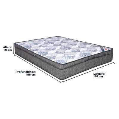 Colchão Iso Superpocket Molas Ensacadas Viúvo Ortobom