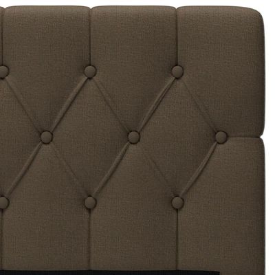 Cabeceira para Cama King Size Probel Califórnia em Tecido Suede Marrom