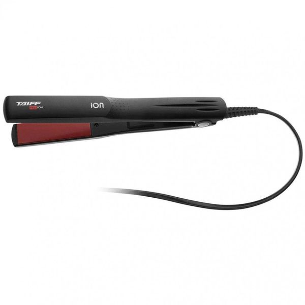 Chapinha Prancha Red Ion 200 Graus Taiff Preto com Vermelho / Bivolt
