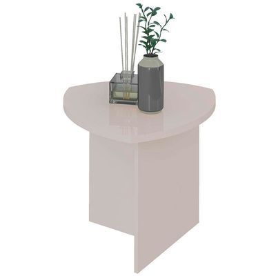 Mesa de Centro Delta com Tampo de 60x58 cm Artely Off White