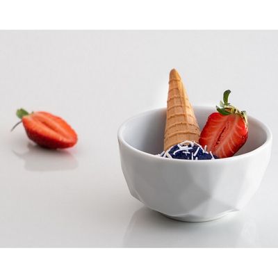Tigela GG Germer Edros em Porcelana 3 L Branco