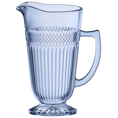 Jarra L Hermitage Palace em Vidro Azul Luster 1,2 L Azul