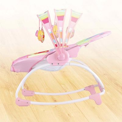 Cadeirinha de Balanço Rocker com Sistema Vibratório Mastela  6903 Rosa