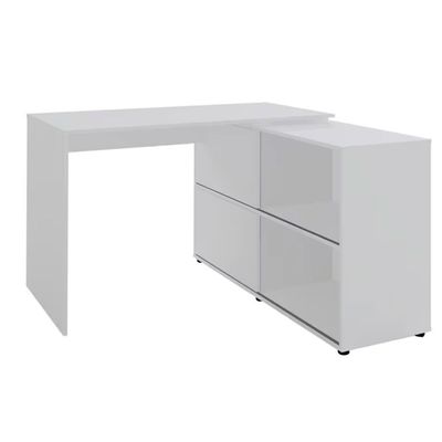 Mesa Artany Mingle com 2 Portas Branco