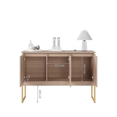 Buffet 3 Portas Classico Siberia - Montana Dourado Montana Dourado