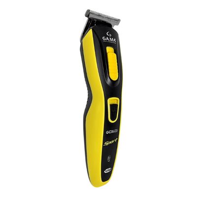 Aparador de Pelos Gama Italy Multi-Styler GCX623 Sport USB Amarelo com Preto / Bivolt