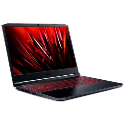 Notebook Gamer Acer Nitro 5 AN515-57-57XQ Core i5-11400H 8GB 512GB SSD Tela 15.6 IPS Full HD 144Hz Linux Gutta Preto