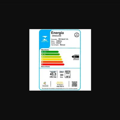 Freezer Horizontal Consul CHA31FB 309 L Branco / 110V