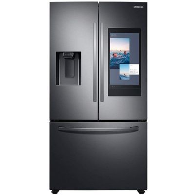 Refrigerador Frost Free RF27T5501SG Inverter Door Family Hub 614 Litros Samsung Black Inox / 220V