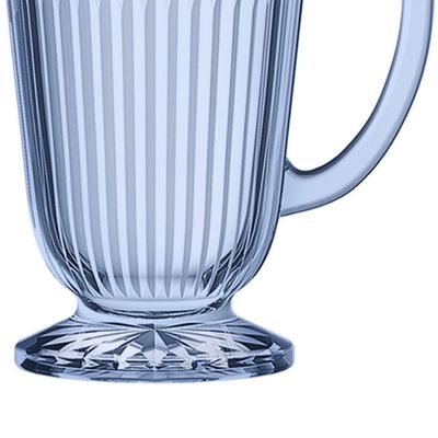 Jarra L Hermitage Palace em Vidro Azul Luster 1,2 L Azul