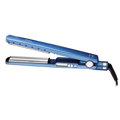 Chapinha| Prancha Philco Ultra Titanium 230ºC com Emissão de Íons Azul / Bivolt