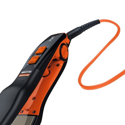 Chapinha Prancha Titanium 230 Graus com Emissão de Íons Taif Preto com Laranja / Bivolt